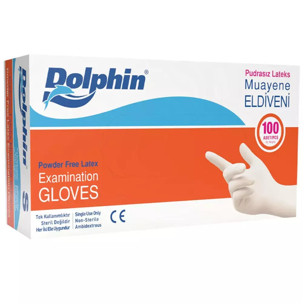 Dolphin Eldiven Pudrasız 100 lü